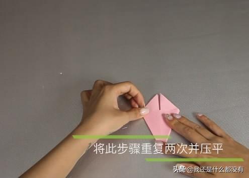 百合花折纸视频(百合花的折纸法视频)