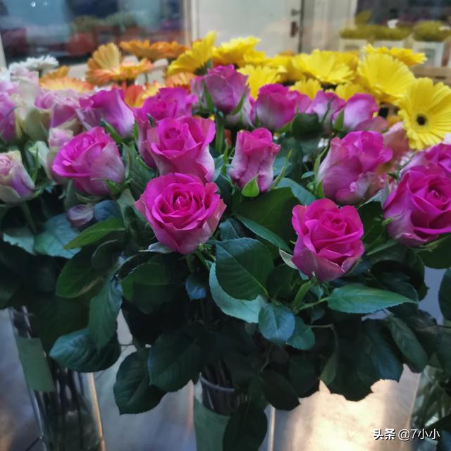 花店鲜花图片大全集（花店鲜花图片大全集男生）