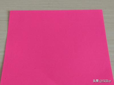 怎么用纸折玫瑰花简单一些的