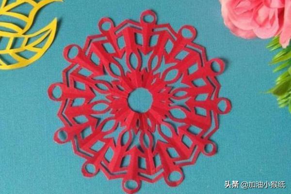 团花剪纸的寓意（团花剪纸概念）